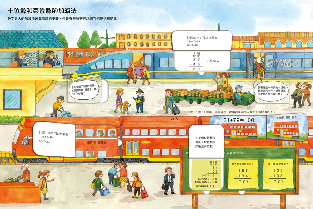 我的第一套STEAM翻翻書：小小數學家（21個場景+230個翻頁小機關）